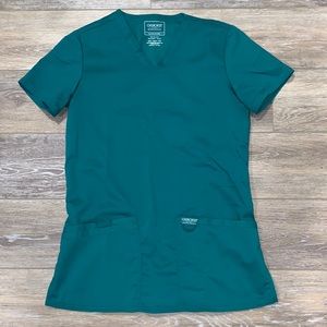 🍀Cherokee Revolution Dark Green Scrub Too